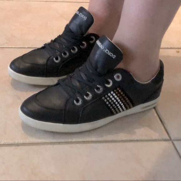 Dolce and Gabbana sneakers w Swarovski  crystals - Picture 1 of 3